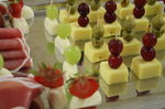 Käse-Obst-Spieße