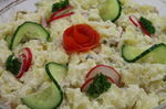 Schmackhafter Kartoffelsalat